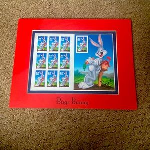 1997 32c Bugs Bunny collectible stamps mini sheets